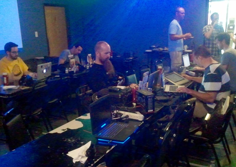 God Rays Over Pete Moss